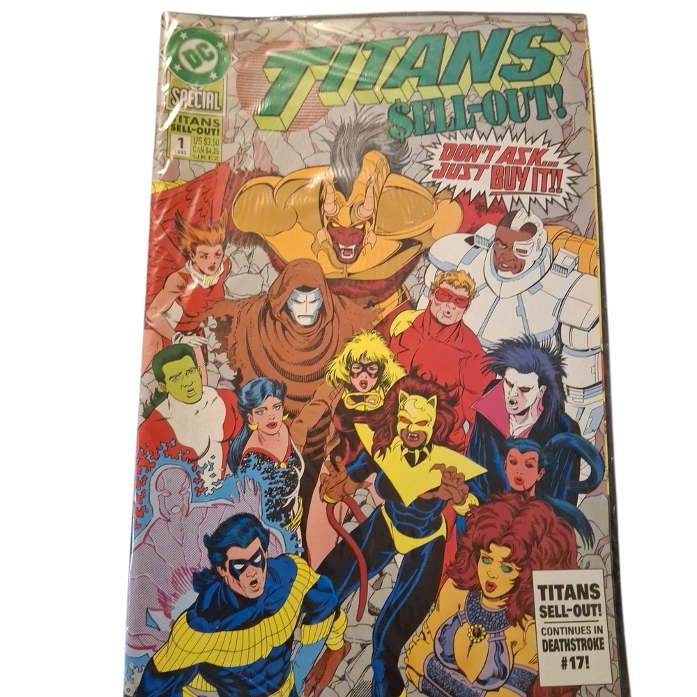 DC Titans Sell-Out Comic with Vibrant Colors